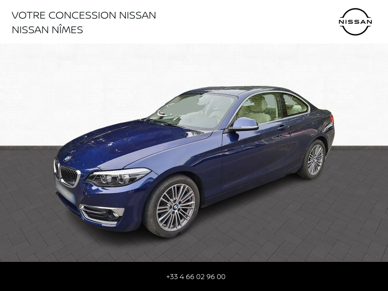 Bon plan BMW Série 2 Coupé 218iA 136ch Luxury occasion à 20990 €