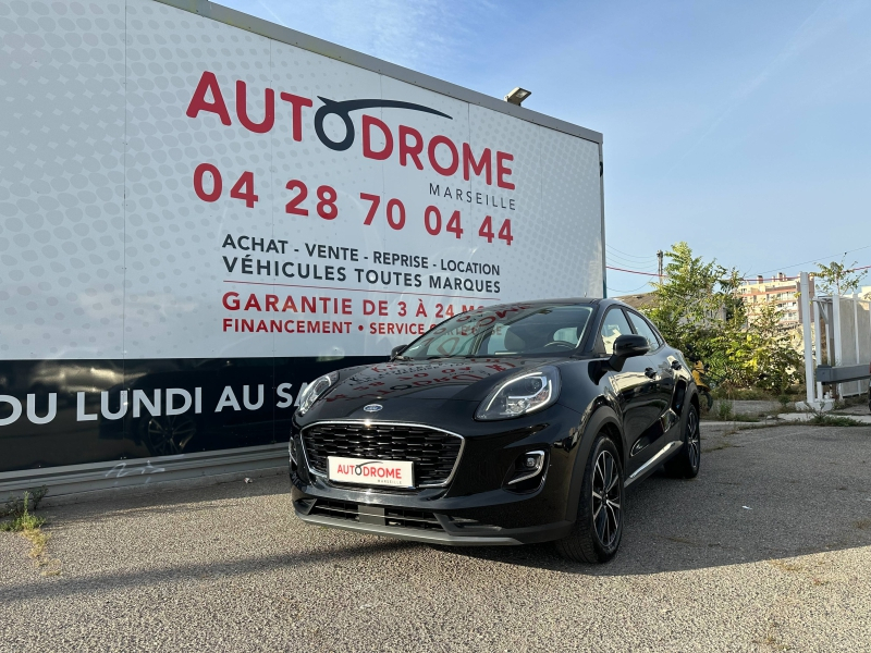 Bon plan FORD Puma 1.0 EcoBoost 125ch mHEV Titanium - 83 000 Kms occasion à 17590 €