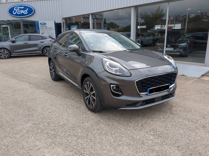 Bon plan FORD Puma 1.0 Flexifuel 125ch S&S mHEV Titanium occasion à 19490 €