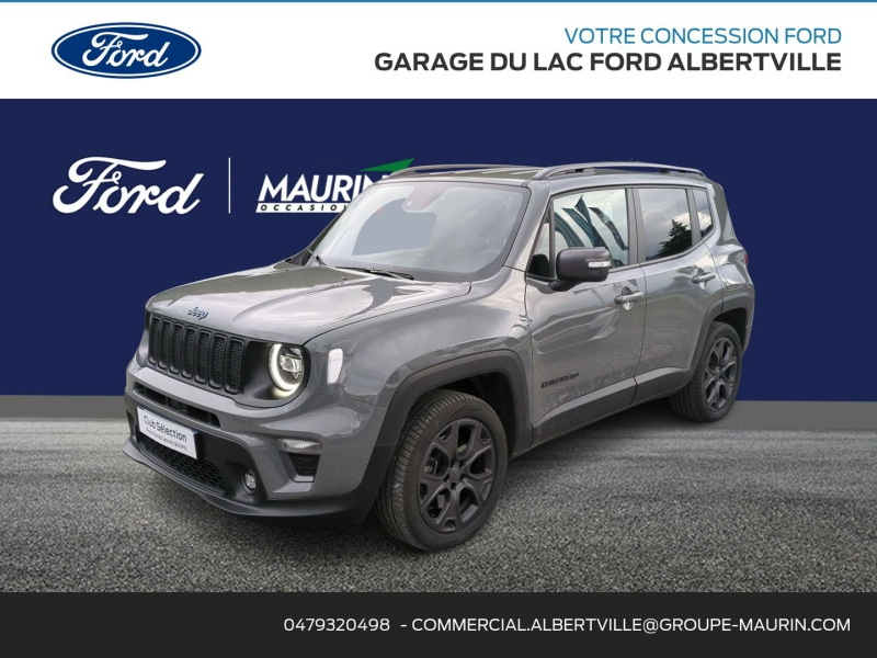 Bon plan JEEP Renegade 1.3 GSE T4 190ch 4xe 80th Anniversary AT6 MY21 occasion à 22990 €