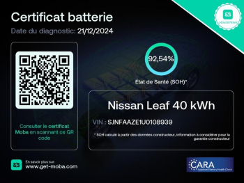 Photo 2 du bon plan NISSAN Leaf 150ch 40kWh Business 21 occasion à 12990 €