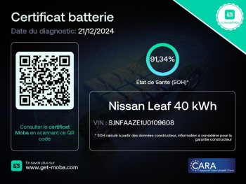 Photo 2 du bon plan NISSAN Leaf 150ch 40kWh Business 19.5 occasion à 14990 €