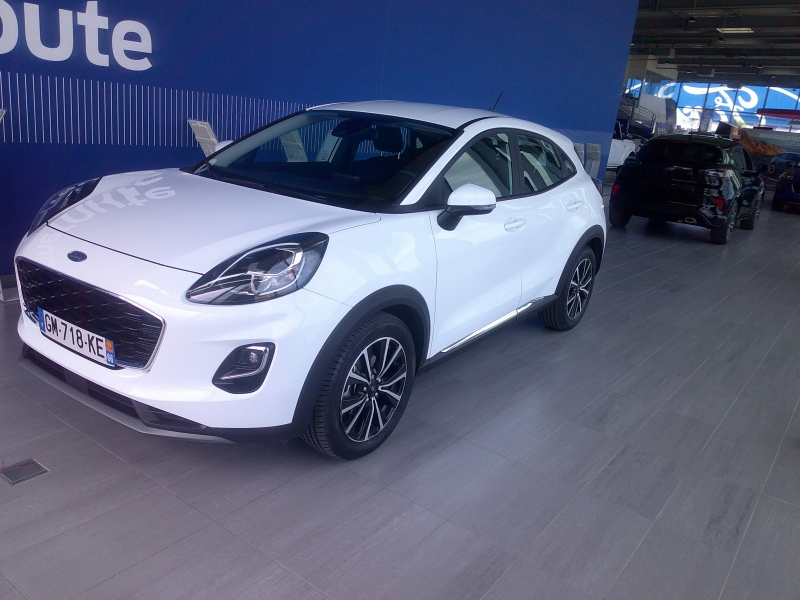 Bon plan FORD Puma 1.0 Flexifuel 125ch S&S mHEV Titanium occasion à 21900 €