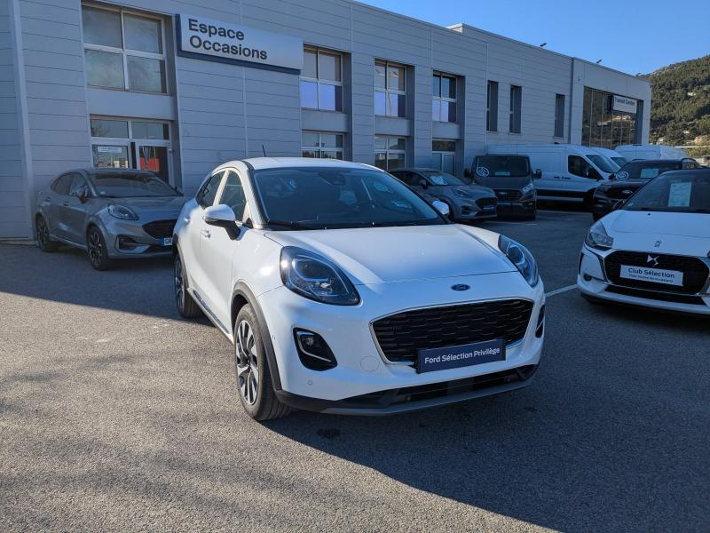 Bon plan FORD Puma 1.0 Flexifuel 125ch S&S mHEV Titanium occasion à 22991 €