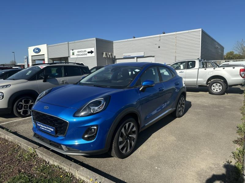 Bon plan FORD Puma 1.0 Flexifuel 125ch S&S mHEV Titanium Business occasion à 21990 €