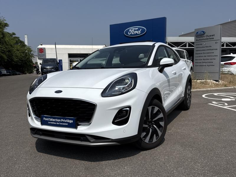 Bon plan FORD Puma 1.0 Flexifuel 125ch S&S mHEV Titanium occasion à 23445 €