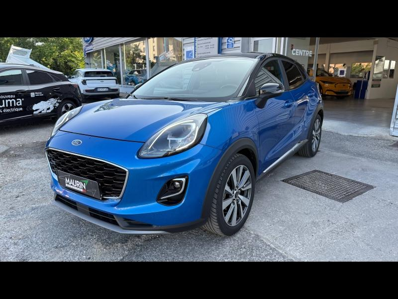 Bon plan FORD Puma 1.0 Flexifuel 125ch S&S mHEV Titanium X occasion à 17990 €