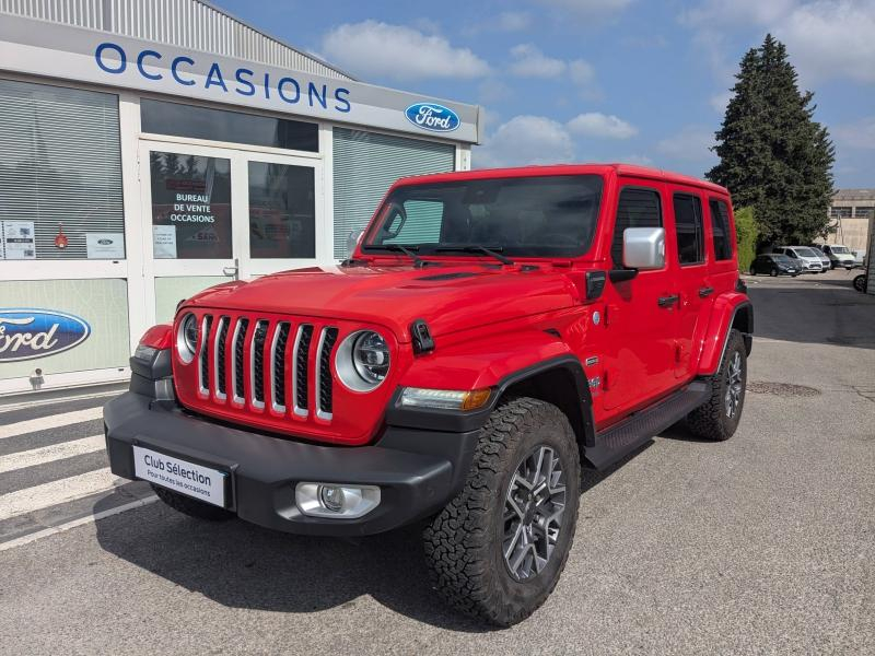 Bon plan JEEP Wrangler 2.0 T 380ch 4xe Overland Command-Trac MY22 occasion à 57631 €
