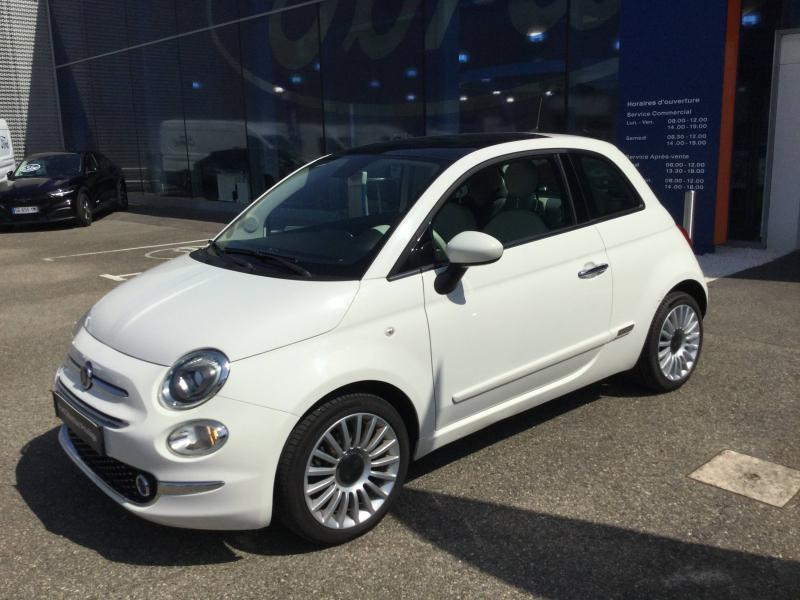 Bon plan FIAT 500 1.2 8v 69ch Eco Pack Lounge Euro6d occasion à 7990 €