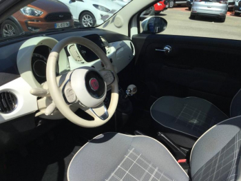 Photo 7 du bon plan FIAT 500 1.2 8v 69ch Eco Pack Lounge Euro6d occasion à 7990 €