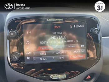 Photo 15 du bon plan TOYOTA Aygo 1.0 VVT-i 72ch x-play 5p occasion à 9490 €