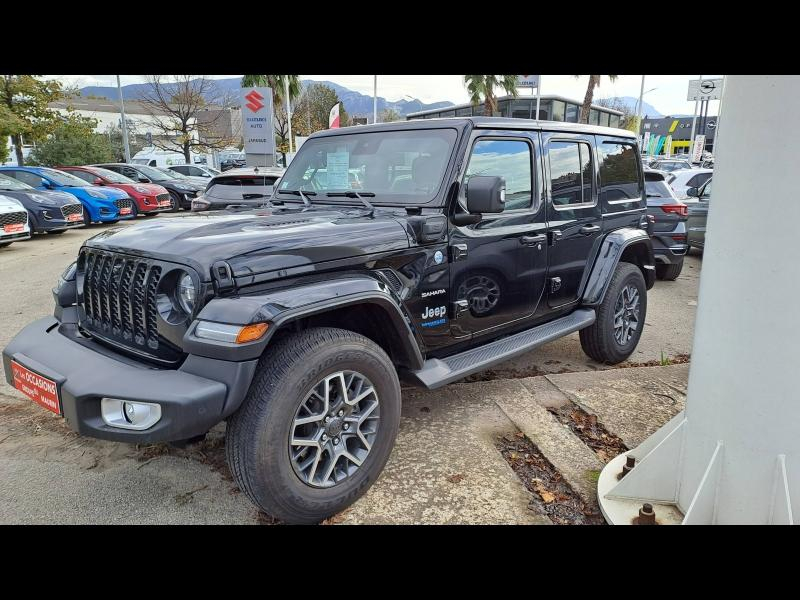 Bon plan JEEP Wrangler 2.0 T 380ch 4xe Sahara Command-Trac MY23 occasion à 59900 €