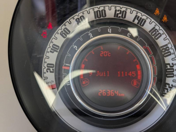 Photo 11 du bon plan FIAT 500 1.0 70ch BSG S&S Dolcevita occasion à 11400 €