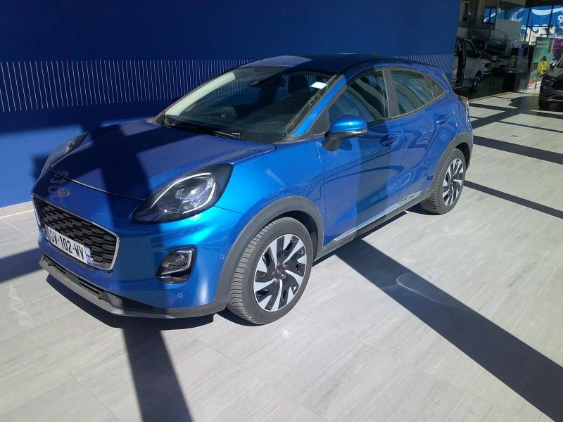 Bon plan FORD Puma 1.0 Flexifuel 125ch S&S mHEV Titanium occasion à 21900 €
