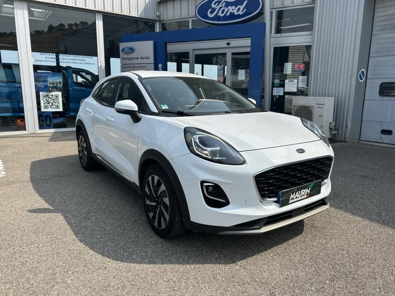 Bon plan FORD Puma 1.0 Flexifuel 125ch S&S mHEV Titanium occasion à 17590 €
