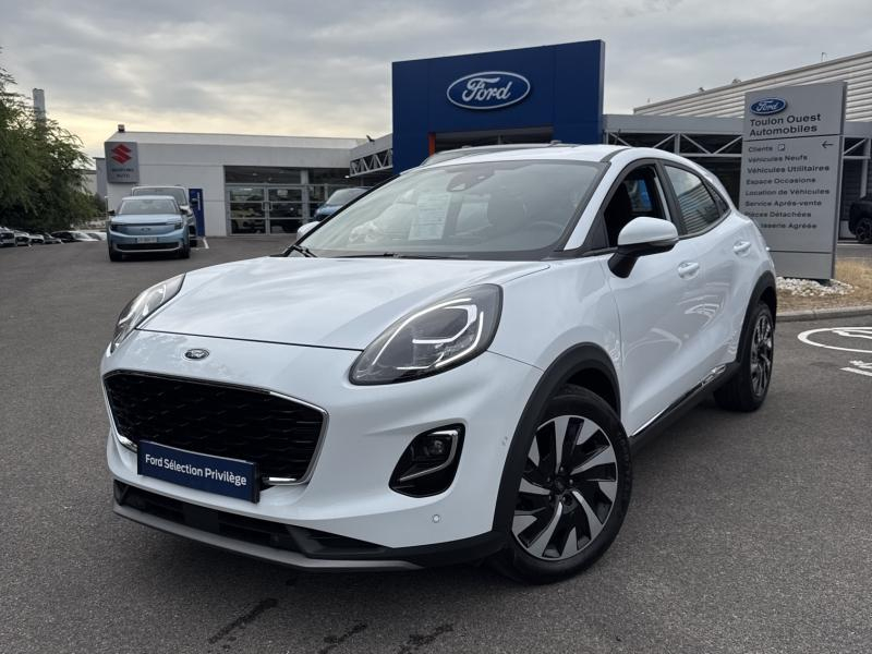 Bon plan FORD Puma 1.0 Flexifuel 125ch S&S mHEV Titanium occasion à 20880 €