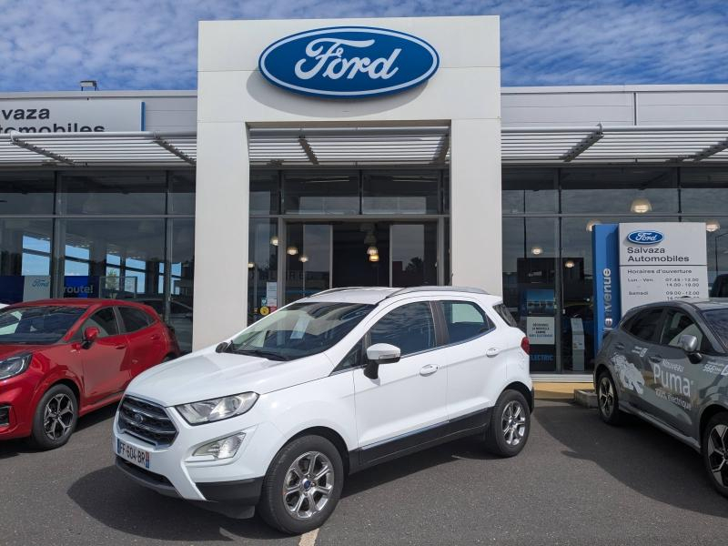 Bon plan FORD EcoSport 1.0 EcoBoost 100ch Titanium Euro6.2 occasion à 13490 €