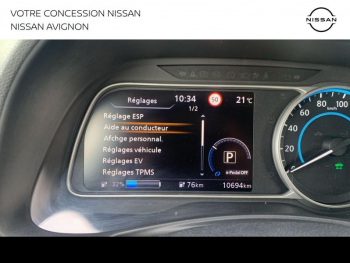 Photo 24 du bon plan NISSAN Leaf 150ch 40kWh Acenta 19 occasion à 13890 €