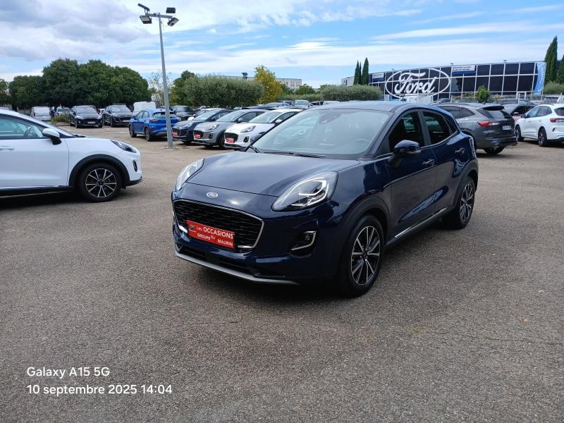 Bon plan FORD Puma 1.0 Flexifuel 125ch S&S mHEV Titanium occasion à 21900 €