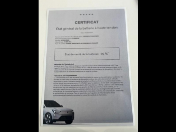 Photo 38 du bon plan VOLVO XC40 Recharge 231ch Start EDT occasion à 29800 €