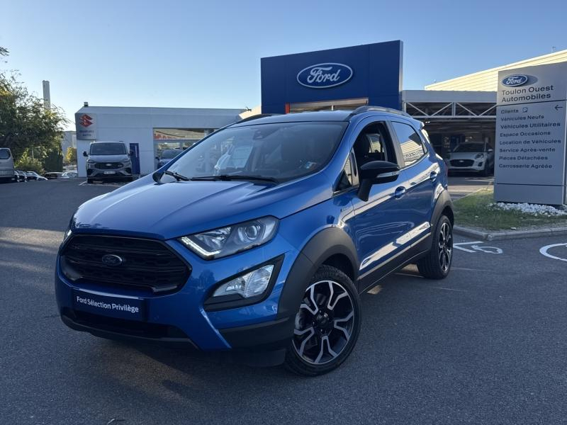 Bon plan FORD EcoSport 1.0 EcoBoost 125ch Active 6cv Ethanol biomotors occasion à 18483 €