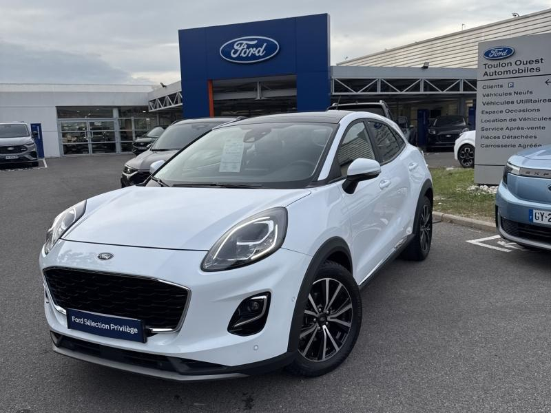 Bon plan FORD Puma 1.0 Flexifuel 125ch S&S mHEV Titanium occasion à 20481 €