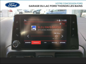 Photo 10 du bon plan CITROEN Berlingo Van VUL M 650kg BlueHDi 100 S&S Club occasion à 15790 €