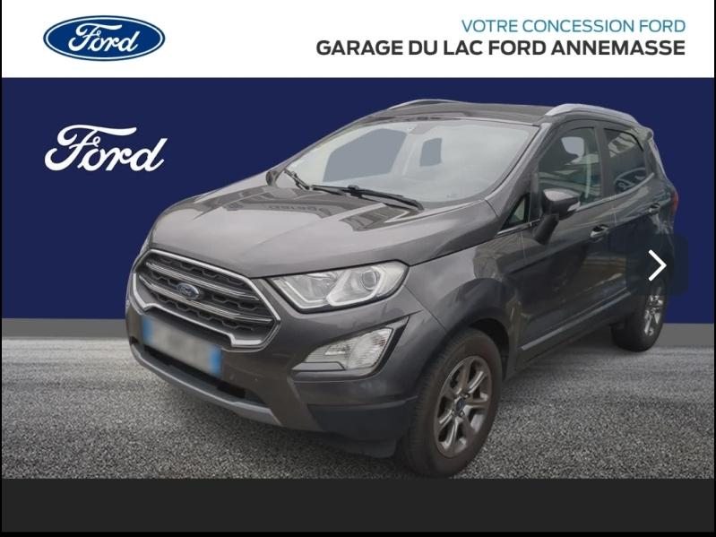 Bon plan FORD EcoSport 1.0 EcoBoost 125ch Titanium Business Euro6.2 occasion à 12990 €