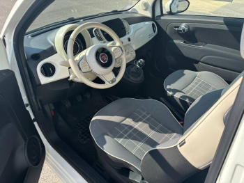 Photo 2 du bon plan FIAT 500 1.2 8v 69ch Eco Pack Lounge occasion à 8990 €