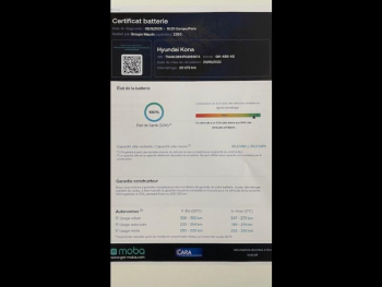 Photo 3 du bon plan HYUNDAI Kona Electric 39kWh - 136ch Creative occasion à 18880 €