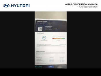 Photo 3 du bon plan HYUNDAI Kona Electric 64kWh - 204ch Creative occasion à 21990 €