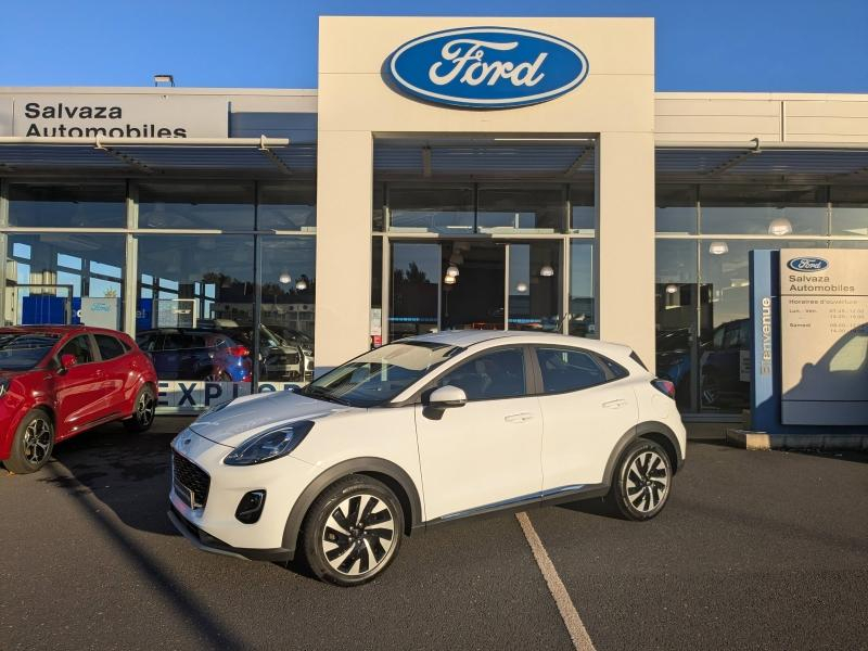 Bon plan FORD Puma 1.0 Flexifuel 125ch S&S mHEV Titanium occasion à 18990 €