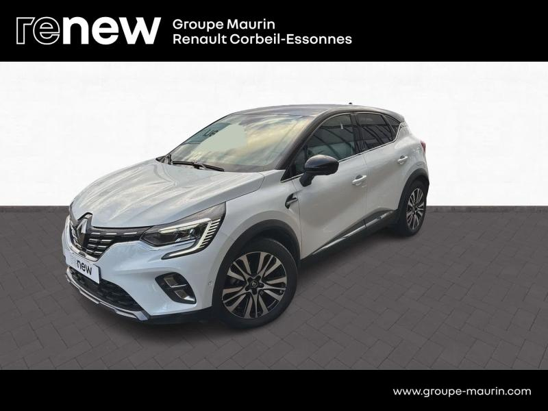 Bon plan RENAULT Captur 1.6 E-Tech hybride rechargeable 160ch Initiale Paris -21B occasion à 21499 €