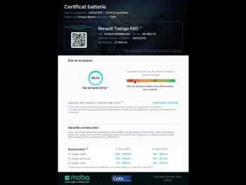 Photo 2 du bon plan RENAULT Twingo E-Tech Electric Techno R80 Achat IntÃ©gral occasion à 11991 €