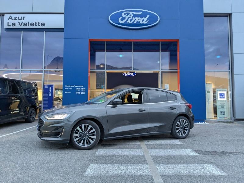 Bon plan FORD Focus 1.0 Flexifuel mHEV 125ch Titanium Design occasion