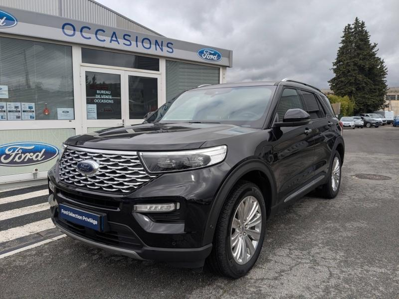 Bon plan FORD Explorer 3.0 EcoBoost 457ch Parallel PHEV Platinum i-AWD BVA10 25cv occasion à 76423 €