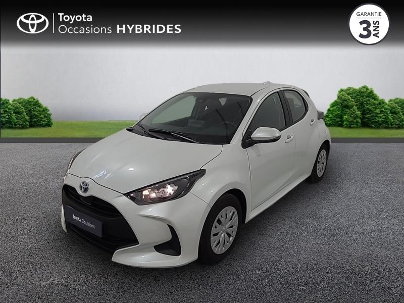 Bon plan TOYOTA Yaris 116h Dynamic 5p Blanc Lunaire occasion à 18490 €