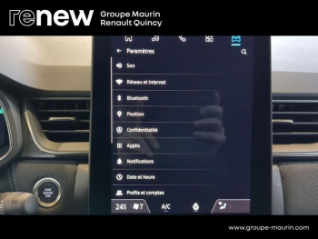 Photo 26 du bon plan RENAULT Captur 1.6 E-Tech full hybrid 145ch esprit Alpine occasion à 28690 €