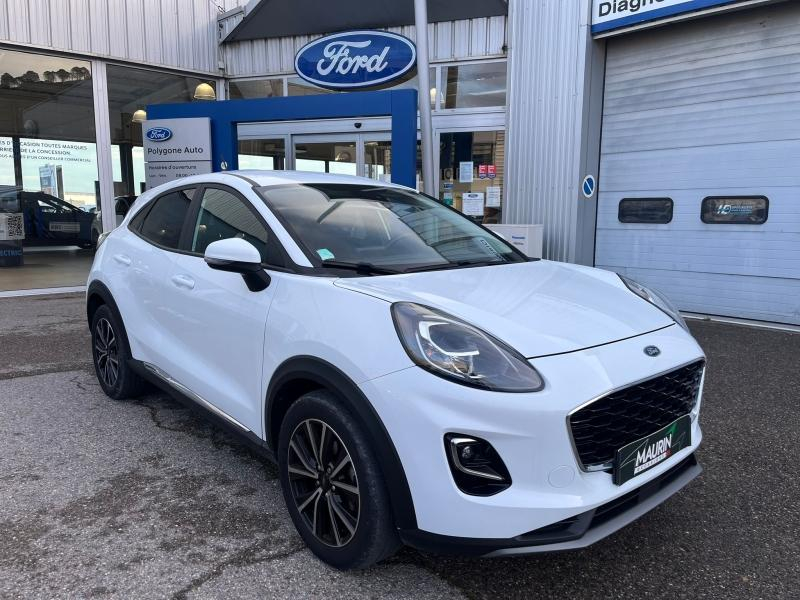 Bon plan FORD Puma 1.0 Flexifuel 125ch S&S mHEV Titanium Design 3 occasion à 17990 €