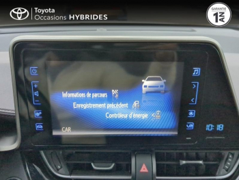 Photo 15 du bon plan TOYOTA C-HR 122h Distinctive 2WD E-CVT RC18 occasion à 14490 €