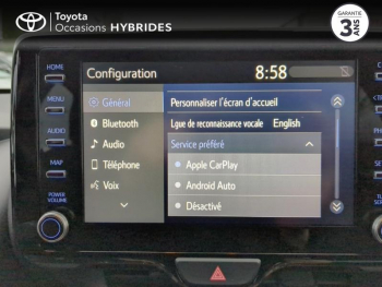 Photo 22 du bon plan TOYOTA Yaris 116h Design 5p MY22 occasion à 20980 €