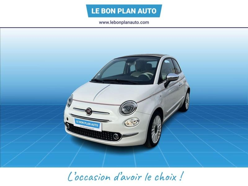 Bon plan FIAT 500C 1.2 8v 69ch S&S Dolcevita 113g Dualogic occasion à 9480 €