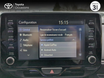 Photo 22 du bon plan TOYOTA Yaris 120 VVT-i Design 5p MY22 occasion à 17144 €