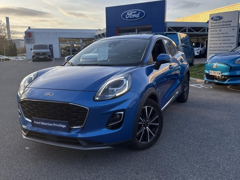 Bon plan FORD Puma 1.0 Flexifuel 125ch S&S mHEV Titanium occasion à 17940 €
