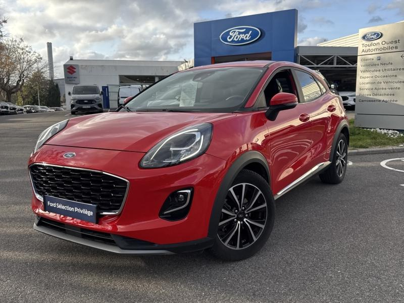 Bon plan FORD Puma 1.0 EcoBoost 125ch mHEV Titanium occasion à 14991 €