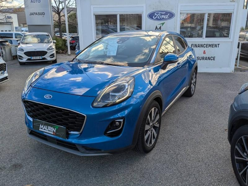 Bon plan FORD Puma 1.0 Flexifuel 125ch S&S mHEV Titanium X occasion à 17380 €