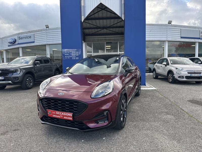 Bon plan FORD Puma 1.0 Flexifuel 125ch S&S mHEV ST-Line X Vivid Ruby Edition occasion à 22990 €