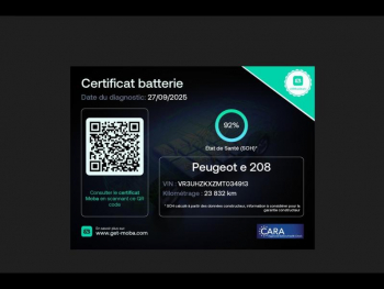 Photo 2 du bon plan PEUGEOT 208 e-208 136ch Allure occasion à 13860 €