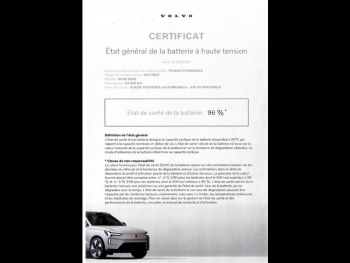 Photo 29 du bon plan VOLVO XC40 Recharge 231ch Start EDT occasion à 27480 €