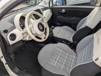 Photo 7 du bon plan FIAT 500 1.2 8v 69ch Eco Pack Lounge Euro6d occasion à 8900 €